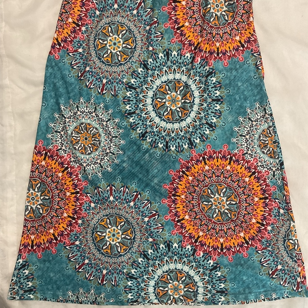 NWOT Empire Waist Short Sleeve Long Dress Pockets Summer Floral Maxi Dress - Picture 11 of 13